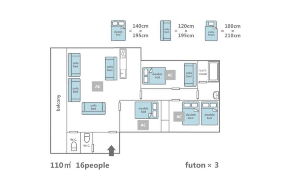 Seian Building Apartment Osaka Exterior photo